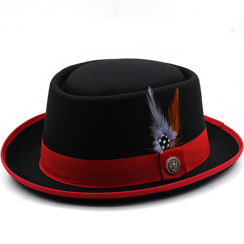 Handmade billycock bowler hat