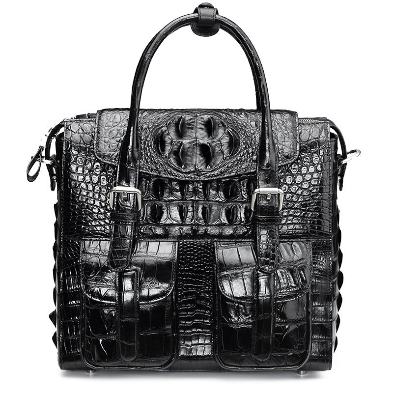 Genuine Crocodile Leather Shoulder Bag