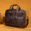 Vintage Leather Briefcase
