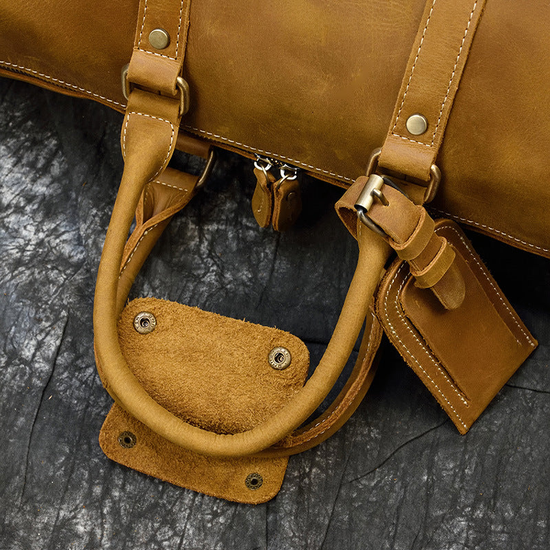 Vintage Leather Travel Bag