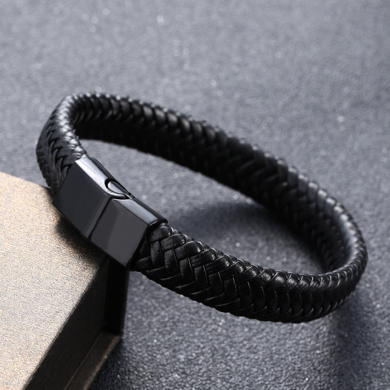 Handmade genuine leather bracelet