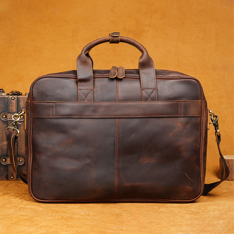 Vintage Leather Briefcase