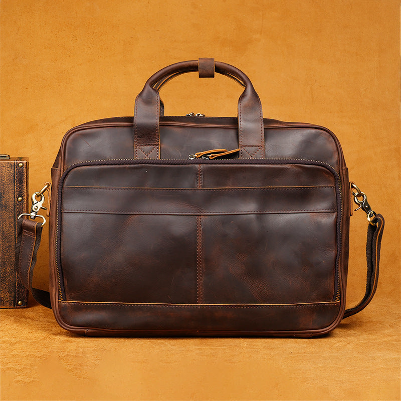 Vintage Leather Briefcase
