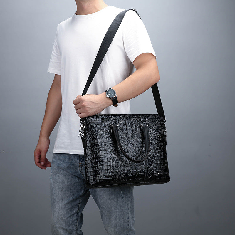 Modern Leather Briefcase