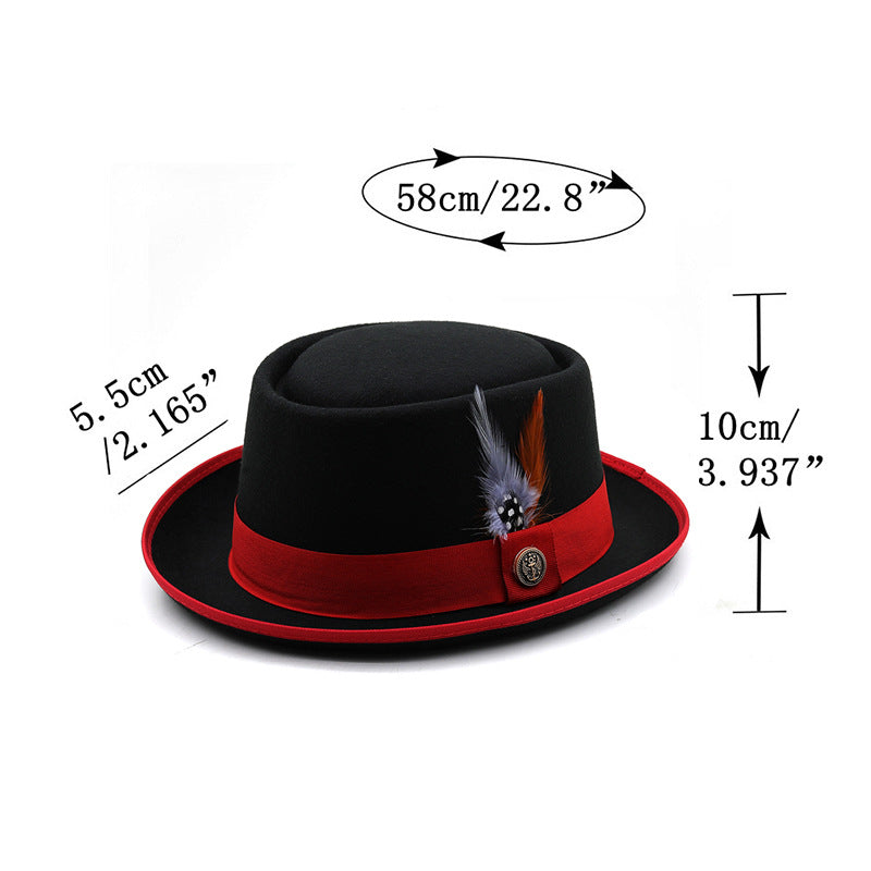 Handmade Billycock Bowler Hat