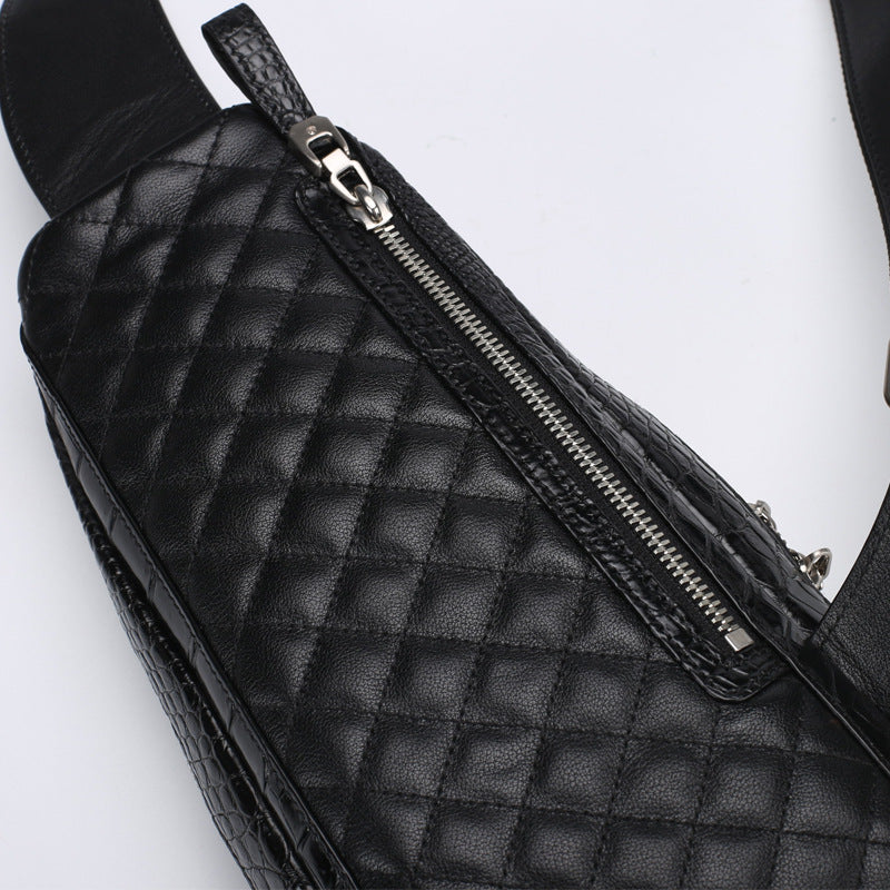 Genuine Crocodile Leather Crossbody