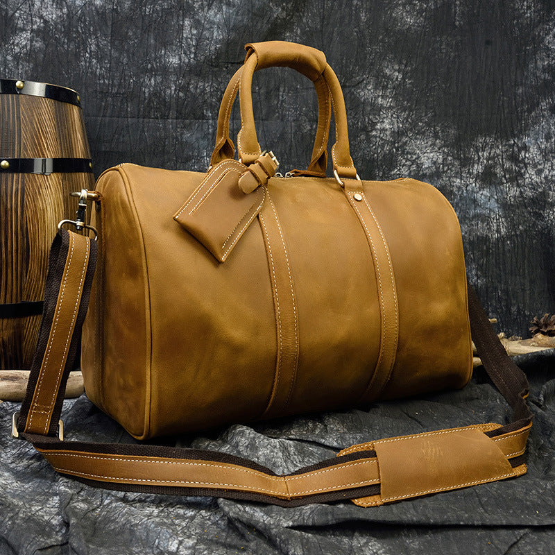 Vintage Leather Travel Bag