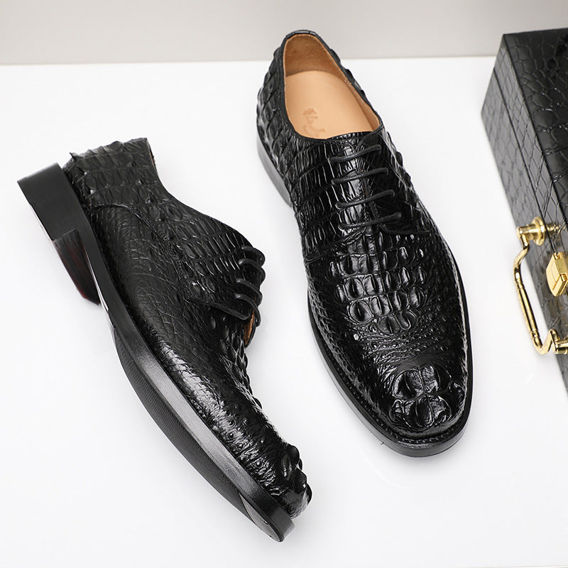Handmade Crocodile Leather Shoes