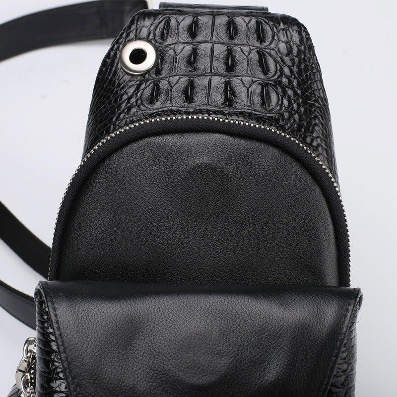 Genuine Crocodile Leather Crossbody