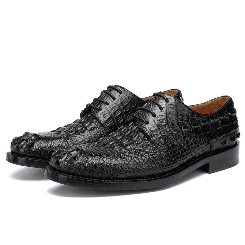 Handmade Crocodile Leather Shoes