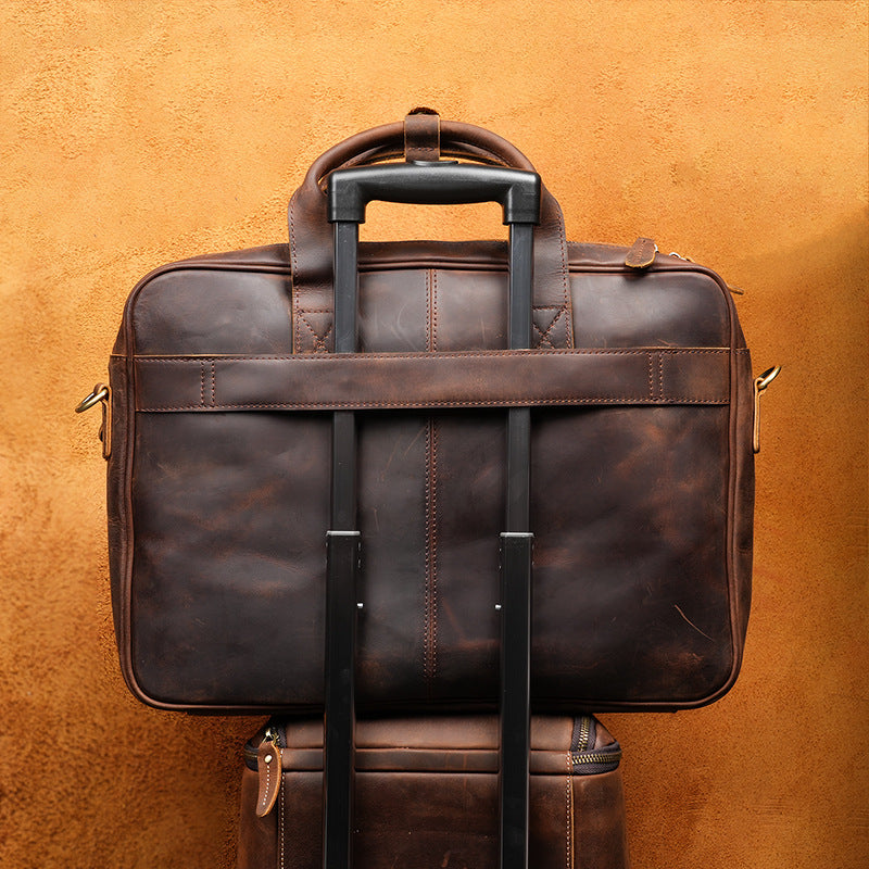 Vintage Leather Briefcase